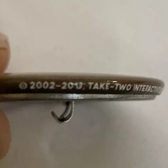 BioShock - Plasmid Flame Button Sanshee 1.25 2017 Retired Match Burn - Picture 4 of 6